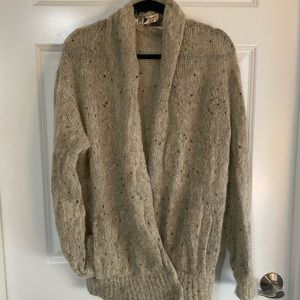 Antonella vintage sweater cardigan luxury mohair wool Italian knit